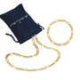 Chain of Distinction Classic Figaro Link with FREE Matching Bracelet 2852 0062 g gift pouch