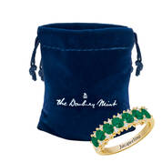 Genuine Emerald Birthstone Ring 12394 0058 g giftpouch