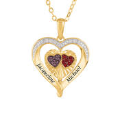 Couples Spinner Pendant 11601 0018 b front