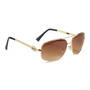 The Polarized Aviator Duo Sunglasses 12514 0012 c gold plated sunglasses