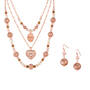 Serenity Copper Necklace Set with Free Matching Earrings 12616 0019 a main