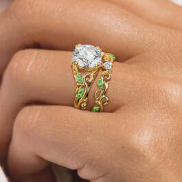 Forever Entwined Anniversary Ring Set 12258 0012 m model