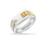 Origins Men's Birthstone Signet Ring, Personalized Origins Birthstone Signet Ring 11751 0016 k november