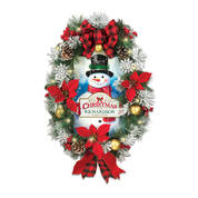Personalized Family Christmas Wreath 12819 0014 a main