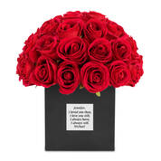 The Personalized I Love You Forever Roses 12375 0010 a main