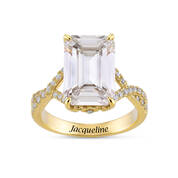 The Golden American Dream 11 Carat Ring 12849 0018 b top view