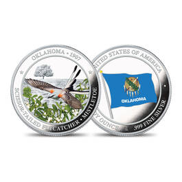 The State Bird and Flower Silver Commemoratives 2167 0104 a commemorativeOK