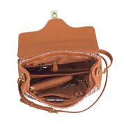 Tartan Elegance Handbag with FREE Matching Wristlet 12306 0022 d insdie