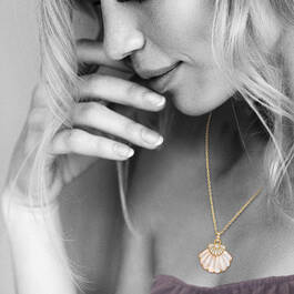 Mother of pearl Pendants 12659 0025 m model