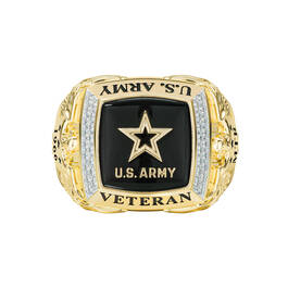 The US Army Diamond Heritage Ring 12827 0014 d flat