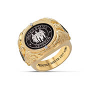 The Personalized Custom Crafted Veteran Ring 12341 0011 a main