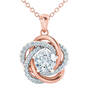 Perfectly Paired Love Knot Pendant with FREE Matching Earrings 10916 0028 b pendant