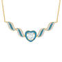 Personalized Everlasting Love Birthstone Necklace 10673 0013 c march