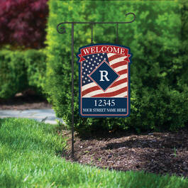 The All American Address Sign 13144 0018 b outdoor