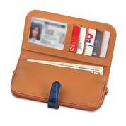 Personalized Blue Croc Phone Bag with Detachable Wallet 13116 0012 e main