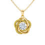 Birthstone Love Knot Pendant with FREE Matching Earrings 12709 0025 w november