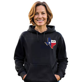 The Personalized Lone Star Hoodie 12733 0017 p model front
