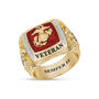 The US Marines Diamond Heritage Ring 12827 0030 a main