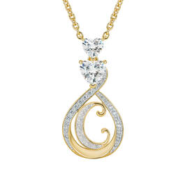 I Love You Diamond Initial Pendant 12795 0012 b pendant