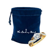 Mocha Swirl Diamonisse Ring 12359 0010 g giftpouch