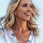 The Ocean Breeze Crystal Pendant with FREE Matching Earrings 12617 0018 m model