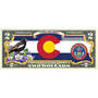 State Bird and Flower Enhanced $2 Bill Collection 11346 0026 a Colorado