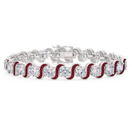 Birthstone Swirl Bracelet 11063 0019 g july