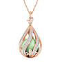 Copper Embrace Diamond and Jade Necklace 10306 0018 a main