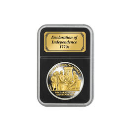 American History Gold and Silver Plated Commemorative Collection 12920 0010 a main
