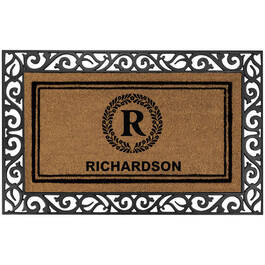 The Monogrammed Welcome Mat 6102 0046 a main