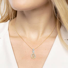 I Love You Diamond Initial Pendant 12598 0011 m model