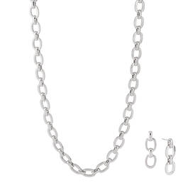 Silver Symphony Necklace Trio with Matching Earrings 12217 0012 b necklace