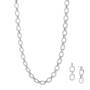 Silver Symphony Necklace Trio with Matching Earrings 12217 0012 b necklace