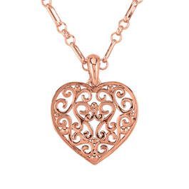 Serenity Copper Necklace Set with Free Matching Earrings 12616 0019 c necklace