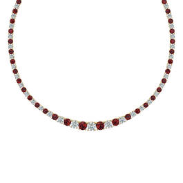 Birthstone Tennis Necklace 11948 0044 a main