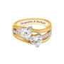 Two Hearts, Forever Together Ring, TwoHearts Forever Together Ring 11384 0011 b ring