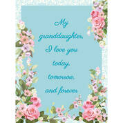 My Granddaughter I Love You Plush Blanket 12607 0010 a main