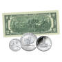 The Complete Bicentennial Silver Coin and Currency Set, Complete Bicentennial Silver Coin and Currency Set 6391 0012 b coin
