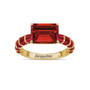 Born to Shine Birthstone Ring with Free Personalized Accent Band 12671 0011 n separate01