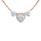 Forever I Love You Necklace with FREE Matching Earrings 11704 0014 b front