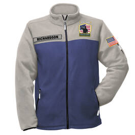 The Personalized 250th Veteran Fleece Jacket 12744 0014 a main