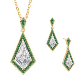 Edge of Elegance Pendant with FREE Matching Earrings 12591 0018 e may