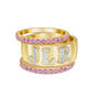 Brilliant Trio Birthstone Diamond Ring Set 12595 0014 j october
