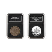 Americas First President and Last King 11812 0047 b showpack