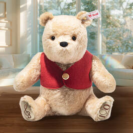 Disney Winnie the Pooh 100th Anniversary Musical Bear by Steiff 13047 0016 m room