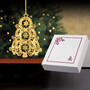 2024 Annual Gold Christmas Ornament, 2024 Annual Gold Christmas Ornament 11604 0031 g gift box