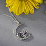 Amethyst Heart & Moon Pendant, Amethyst Heart Moon Pendant 11142 1467 m lifestyle