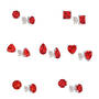 The Birthstone Earrings Set, The Birthstone Earrings Set 11159 0014 g july