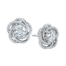 Perfectly Paired Love Knot Pendant with FREE Matching Earrings 10917 0035 c earring