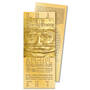 22kt Gold Super Bowl Ticket Collection, Super Bowl Gold Tickets 1403 0035 b ticket
